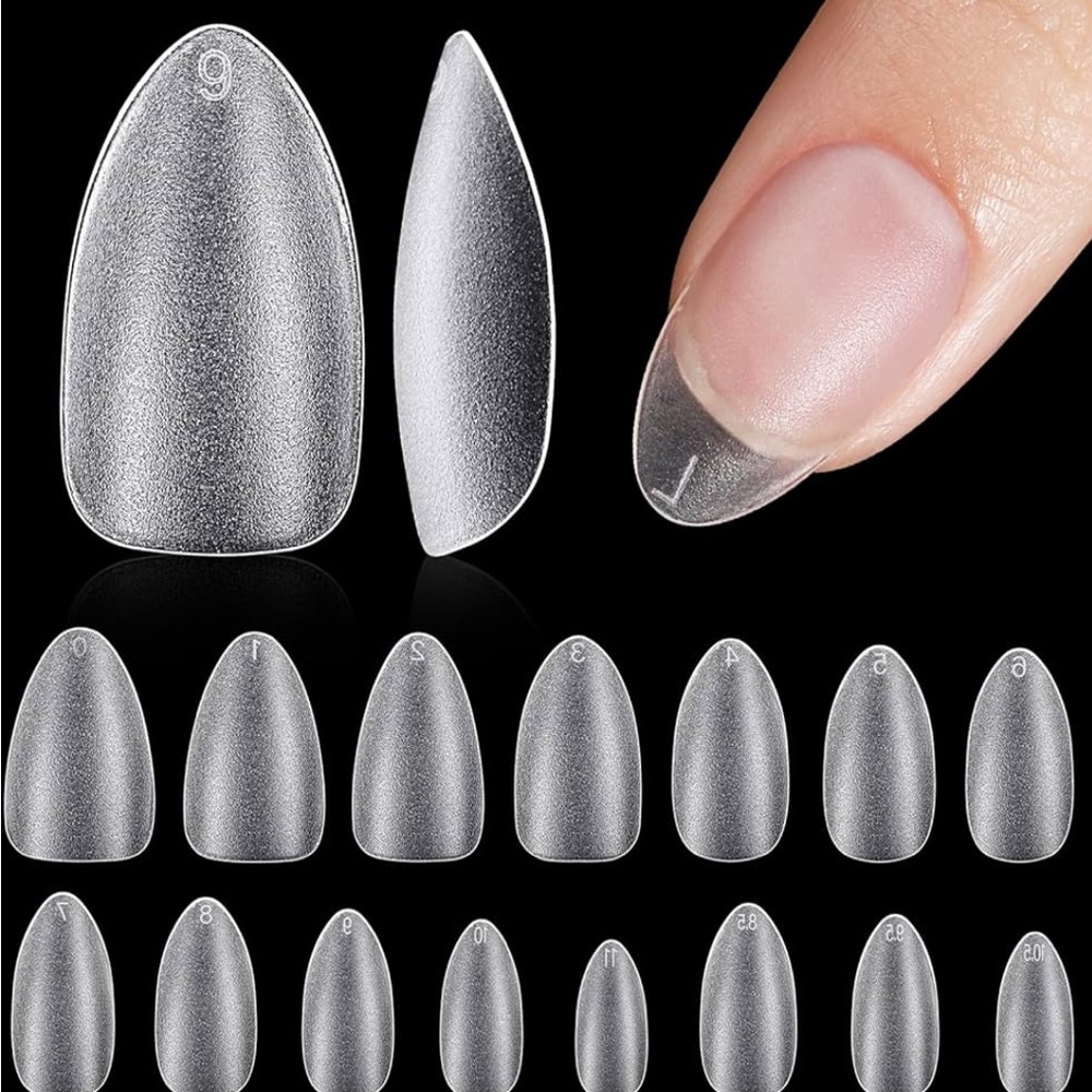 Acrylic Gel Nail Tips Almond Shaped - Picture 2 of 6